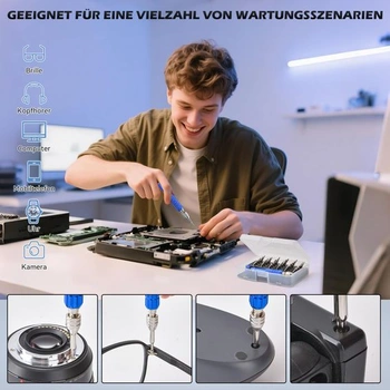 Sada 26 přesných šroubováků v 1 pro jemnou mechaniku, bity Cr-V