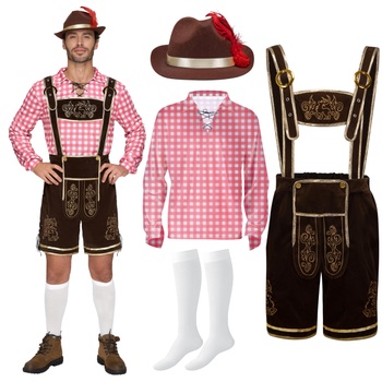 Kostýmová sada Oktoberfest pre mužov vel.XL