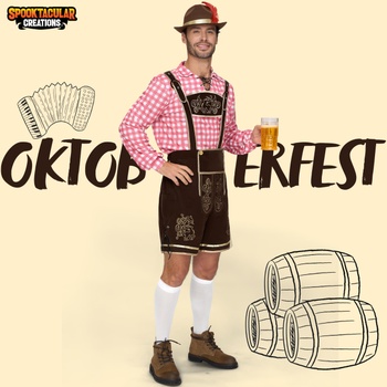 Kostýmová sada Oktoberfest pre mužov vel.XL