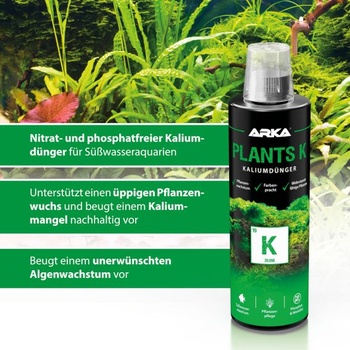 Draslíkové hnojivo pre akvária 473 ml - Plants K Draslík pre vodné rastliny 473 ml (16 oz)