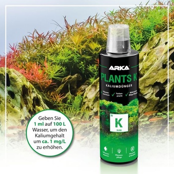 Draslíkové hnojivo pre akvária 473 ml - Plants K Draslík pre vodné rastliny 473 ml (16 oz)