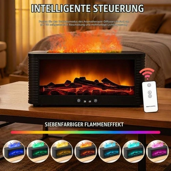 RoserRose difuzér s LED efektom plameňa