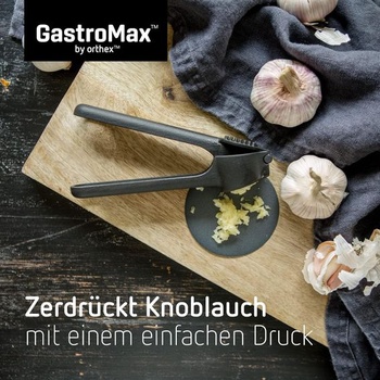 Lis na cesnak GastroMax - Sekáčik na cesnak - Ergonomické rukoväte - Vstavaný čistič - Vhodné do