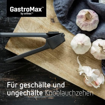 Lis na cesnak GastroMax - Sekáčik na cesnak - Ergonomické rukoväte - Vstavaný čistič - Vhodné do