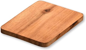 Súprava 8 racletovacích dosiek Kesper 10 x 8 cm z akáciového dreva / tácky / drevené dosky /