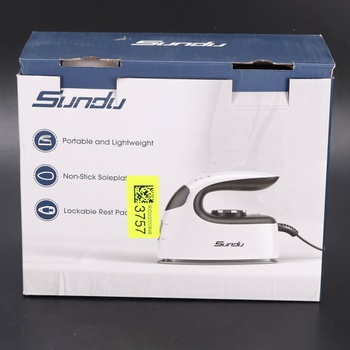 Napařovací žehlička Sundu cestovní černá