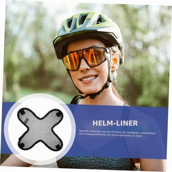 Supvox 2dielna vnútorná výplň do cyklistickej helmy - priedušné výplne do helmy s tlmením nárazov pre