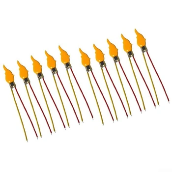3V 5V LED sviečky s efektom blikajúceho plameňa pre…