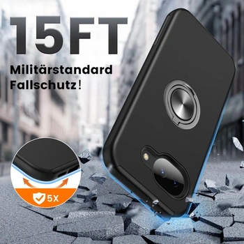 Pouzdro Doeshine pro Google Pixel 10A se stojánkem, černé Google Pixel 10A černé