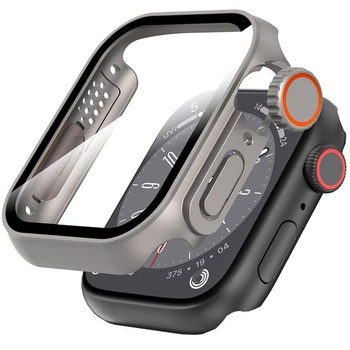 Kompatibilný kryt s ochranou displeja pre Apple Watch Series 9/8/7 45 mm [Vyzerá ako puzdro Apple
