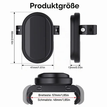 Držiak na bicykel DDJ pre Apple AirTag (2021 a 2025), Samsung Smart Tag 2 a Moto Tag, skrytý pod sedlom