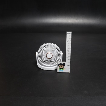 Stolný ventilátor FGHB šedo-fialový, 4000 mAh
