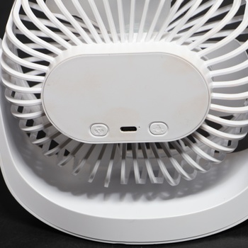Stolný ventilátor FGHB šedo-fialový, 4000 mAh