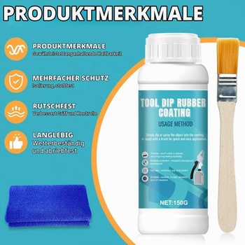 Gumová barva, tekutá guma černá, voděodolný tmel, tekutá guma, flexibilní, odnímatelný ochranný