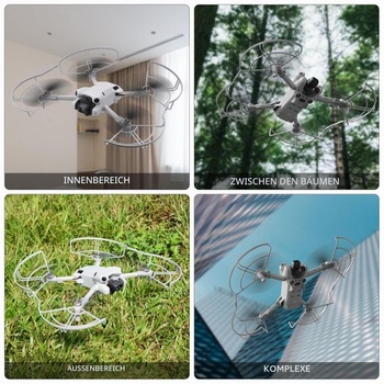 Chránič vrtule BRDRC Mini 4 Pro, rýchloupínací chránič vrtule, ľahký chránič vrtule proti kolízii