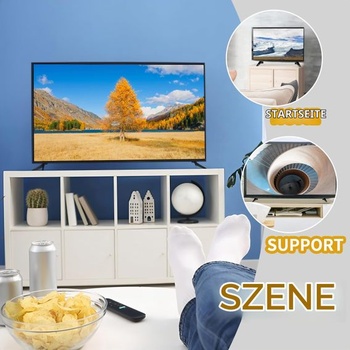 TV stolík, univerzálny TV stolík so skrutkami, univerzálny TV stolík s protišmykovými podložkami,