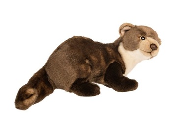 Uni-Toys - Kuna obecná - 40 cm (délka) - Plyšová kuna - Plyšová hračka, Vycpané zvířátko
