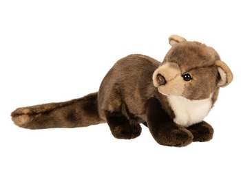 Uni-Toys - Kuna obecná - 40 cm (délka) - Plyšová kuna - Plyšová hračka, Vycpané zvířátko