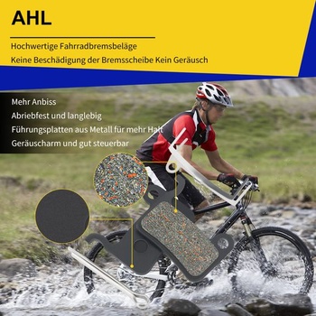 Brzdové destičky AHL pro kotoučové brzdy XTR Deore XT LX Hone Saint SLX A01S M07 M07Ti M07S Ashima