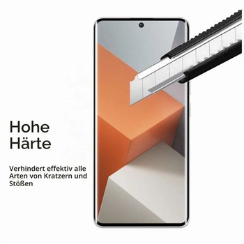 AOKUMA 3D tvrdené sklo pre Redmi Note 13 Pro Plus 5G, [2 kusy] Sklo kompatibilné s Redmi Note 13