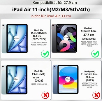 Púzdro EasyAcc pre iPad Air 11 palcov M4/ M3/ M2/ iPad Air 5./4. generácia svetlo fialovej