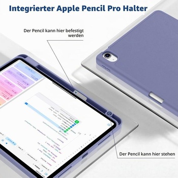 Púzdro EasyAcc pre iPad Air 11 palcov M4/ M3/ M2/ iPad Air 5./4. generácia svetlo fialovej