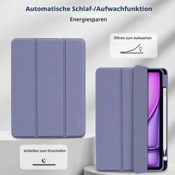 Púzdro EasyAcc pre iPad Air 11 palcov M4/ M3/ M2/ iPad Air 5./4. generácia svetlo fialovej