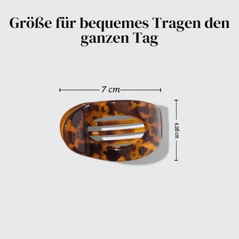 Dámska plochá sponka do vlasov Kitsch - malá korytnačka malá korytnačka malá