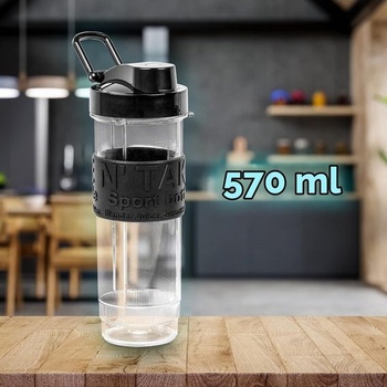 Fľaša na pitie Duronic BB5 pre mixéry, náhradný hrnček s objemom 570 ml