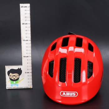 Cyklistická prilba Abus červená S