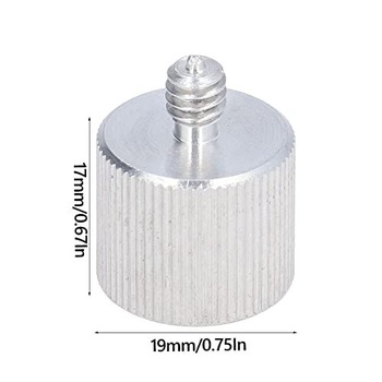 Adaptér pre statív pre laserový nivelačný prístroj Hilitand, adaptér z 5/8