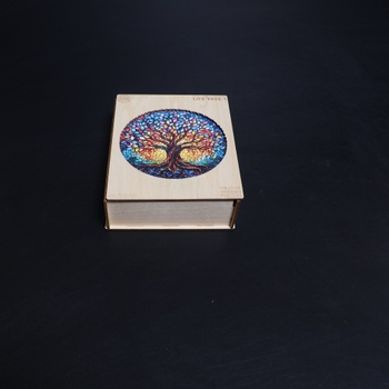 Dřevěné puzzle WOODBESTS pro dospělé - Strom života