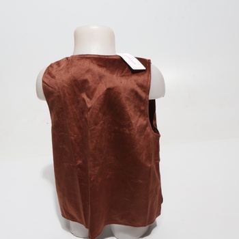Kovbojský kostým OhMill pro děti, s kloboukem bandana a vestou, kostým, hnědý, chlapecký, kovbojský