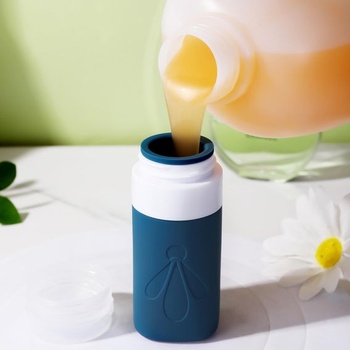 INSFIT 5dílná sada silikonových cestovních lahví, schválené FDA o objemu 60 ml, cestovní velikost,
