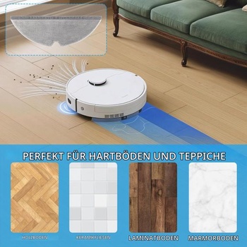 Náhradné stieracie handričky pre robotické vysávače Dreame D20 / D20 Pro Plus, príslušenstvo, handričky