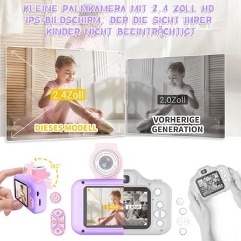Digitální fotoaparát ARNSSIEN pro děti, 2,4