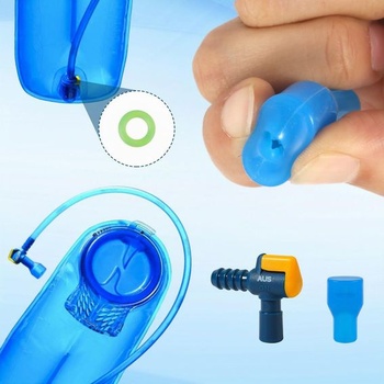 6 hryzacích ventilov pre Camelbak, náhradný náustok s 2 uhlovými hadicovými konektormi a náhradný