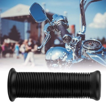 25mm gumové rukojeti, rukojeti řídítek motocyklu, pohodlné rukojeti řídítek, gumové rukojeti