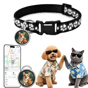 GPS tracker pre mačky, tracker pre mačky bez predplatného, ​​GPS sledovacie zariadenie pre mačky na