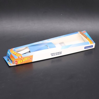 Lexibook, Hot Wheels, digitálne hodinky, 12-hodinový alebo 24-hodinový časový formát, modré, DMW060HW