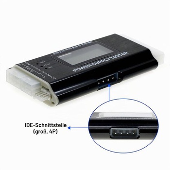 LCD tester napájania LEAGY 20/24 4/6/8 pin