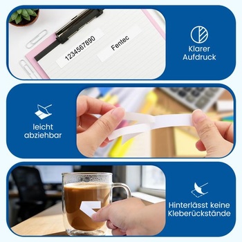 Etikety pre Brother P-Touch, 4 ks