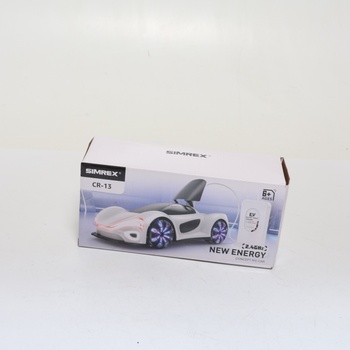 Diaľkovo ovládané auto SIMREX, 360 ° driftovacie RC auto s LED svetelnými ráfikmi a demo režimom