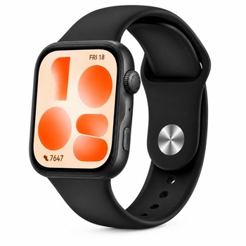 Silikónový remienok NewJourney kompatibilný s HUAWEI Watch Fit 5 Pro/5/4 Pro/4/3 čierny