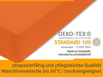 Bavlnená prestieradlo npluseins Jersey, 140x200-160x200 cm, Terakota Terakota 140-160 x 200 cm
