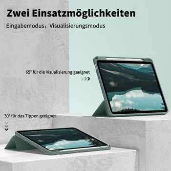 Puzdro pre iPad Air 11 palcov (M4/M3/M2) a iPad Air 10,9 palcov 5./4. generácie, tmavo zelené