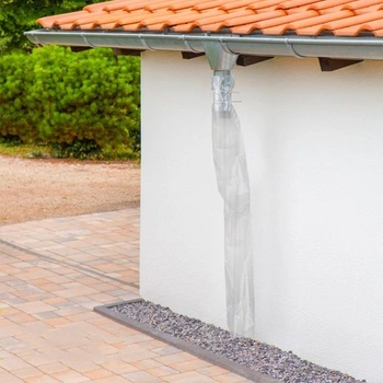 Dočasná instalace okapové hadice 20 cm * 10 m, svodová trubka DN125