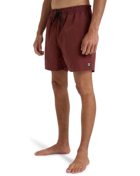 Pánské plážové kraťasy Billabong All Day LB (1 balení) XL vínové