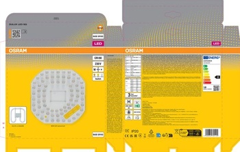 Osram DULUX LED SQ Kaltweiß 3000-3500 K 18 W 2250 lm