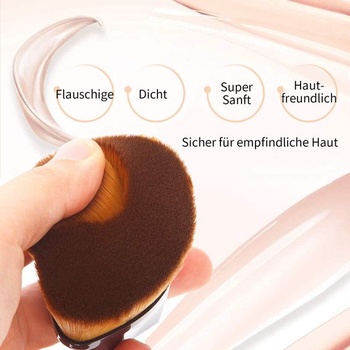 Štetec MSQ Foundation, Štetec na make-up, Štetec Kabuki, Kozmetický štetec, Čierny